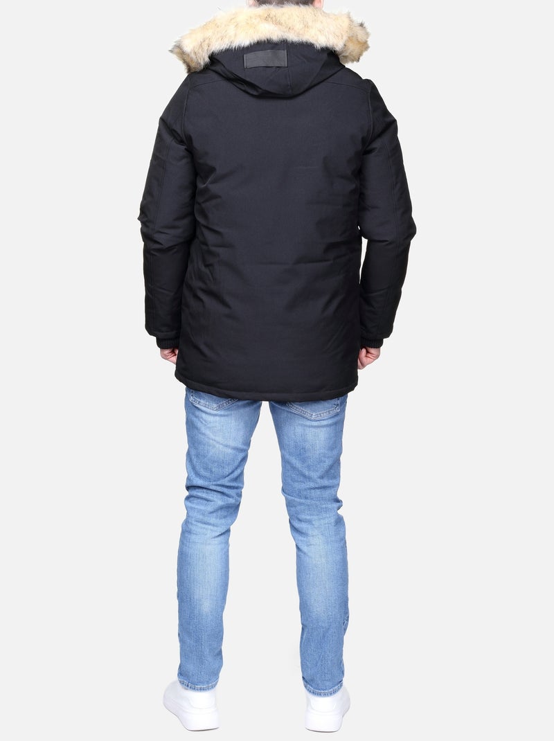Parka com capuz - paragoose Preto - Kiabi