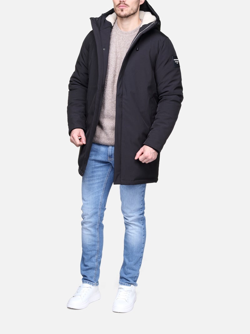 Parka com capuz - paragoose Preto - Kiabi