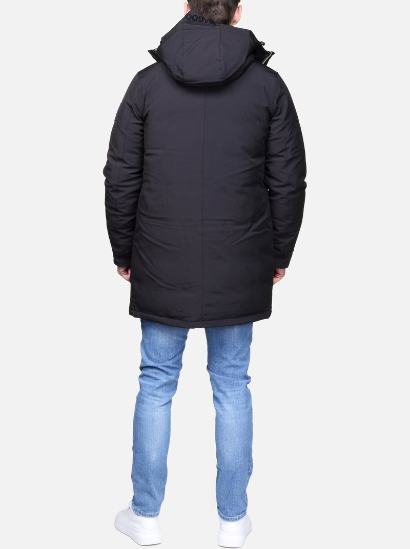 Parka com capuz - paragoose Preto - Kiabi