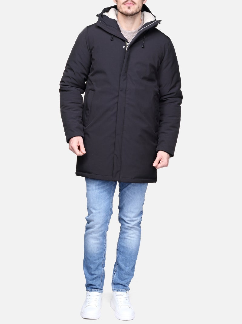 Parka com capuz - paragoose Preto - Kiabi