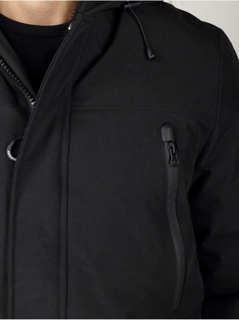 Parka com capuz - paragoose Preto - Kiabi
