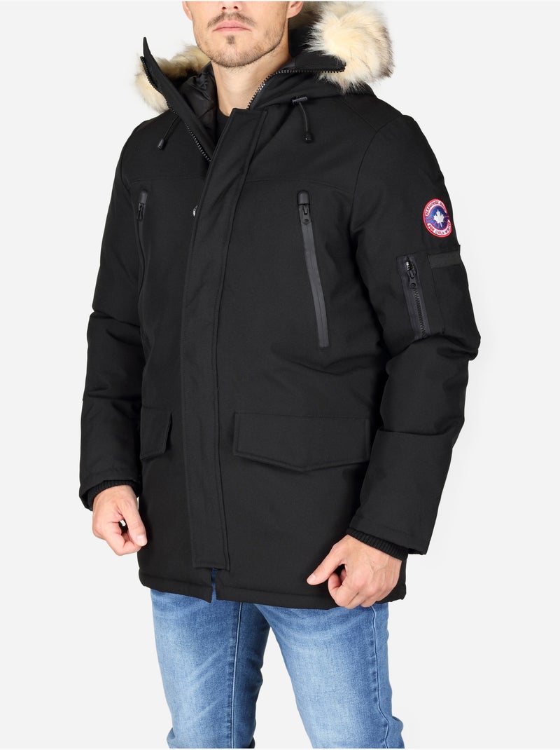 Parka com capuz - paragoose Preto - Kiabi