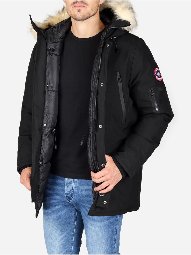 Parka com capuz - paragoose Preto - Kiabi