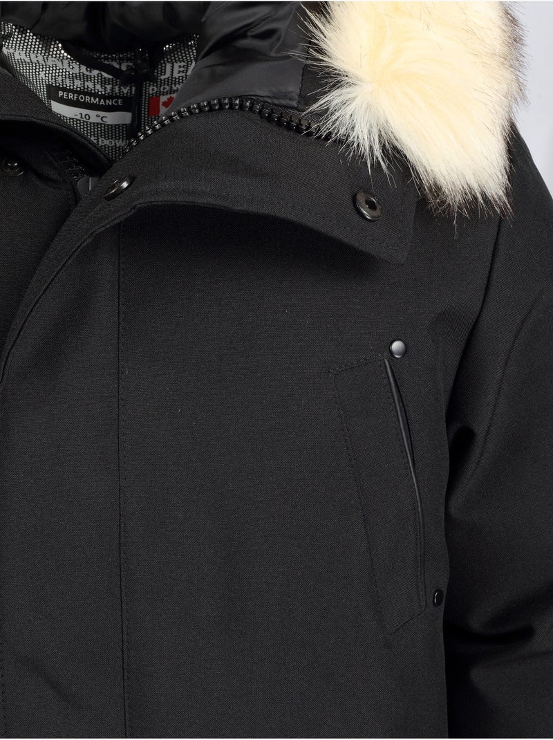 Parka com capuz - paragoose Preto - Kiabi