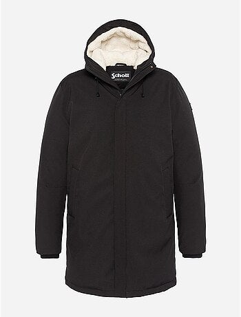 Parka com capuz - schott