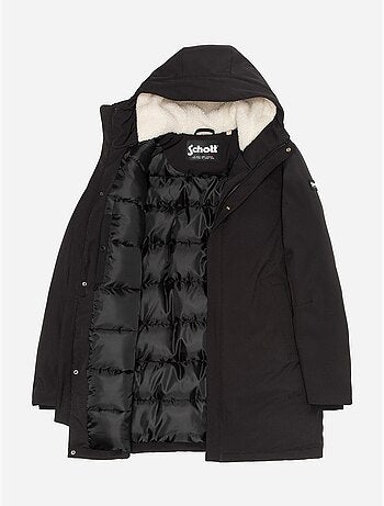 Parka com capuz - schott