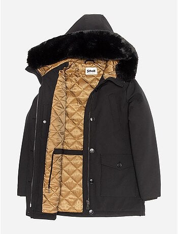 Parka com capuz - schott