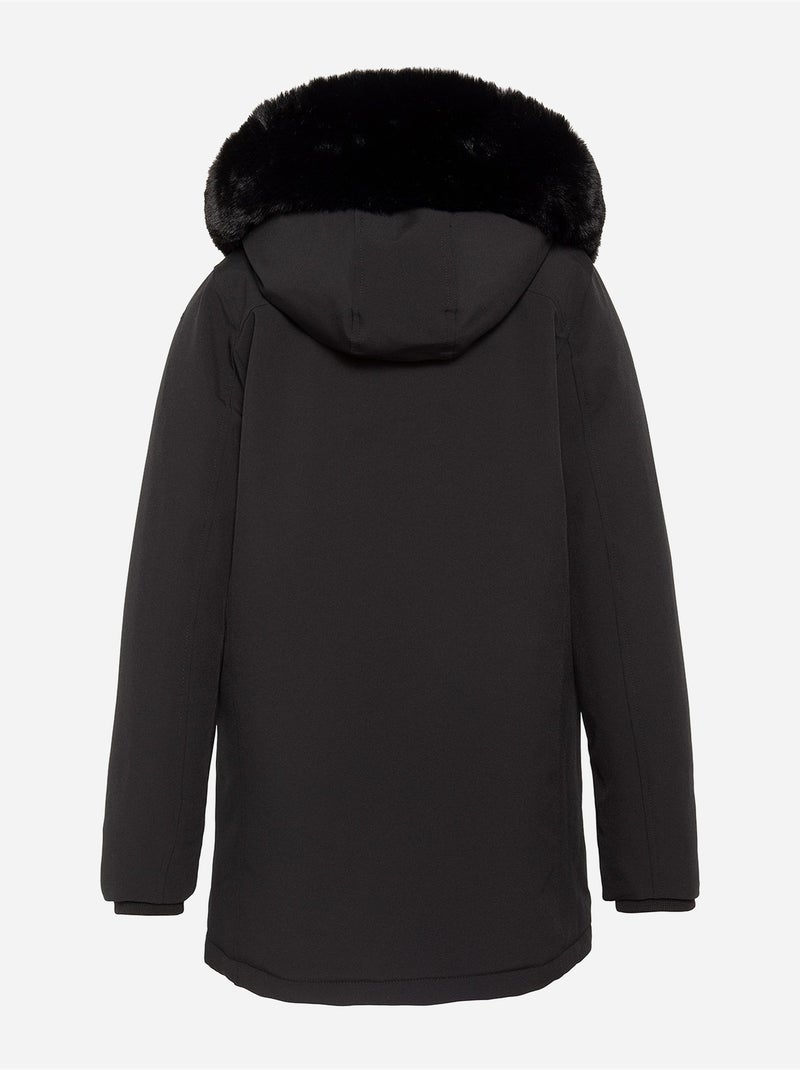 Parka com capuz - schott Preto - Kiabi