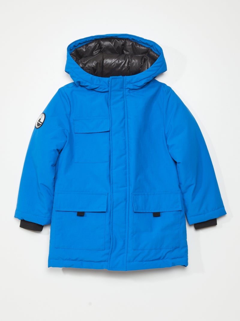 Parka com capuz - Sempre + calor AMARELO - Kiabi
