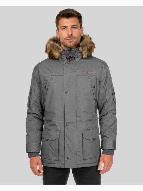 Parka com capuz abiosaure – geographical norway - Kiabi