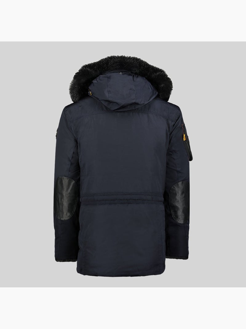 Parka com capuz acrobate – geographical norway Azul-marinho - Kiabi