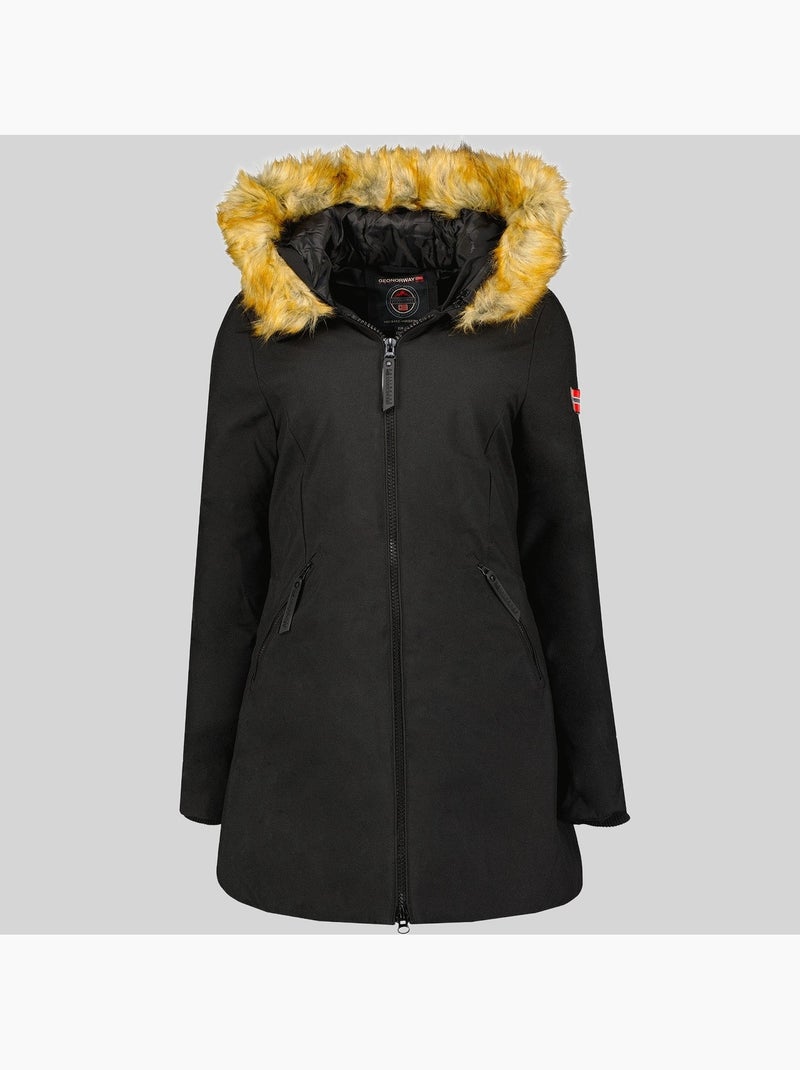 Parka com capuz adelaide – geographical norway Preto - Kiabi