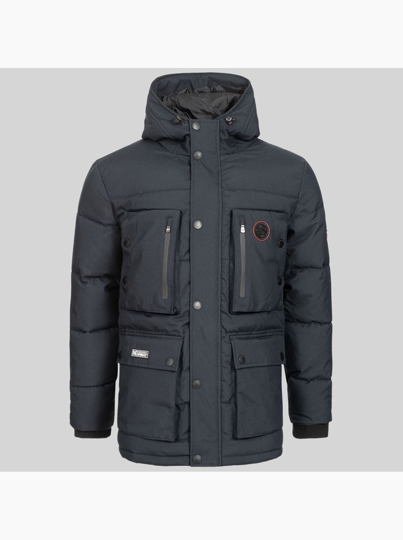 Parka com capuz albert – geographical norway Azul-marinho - Kiabi