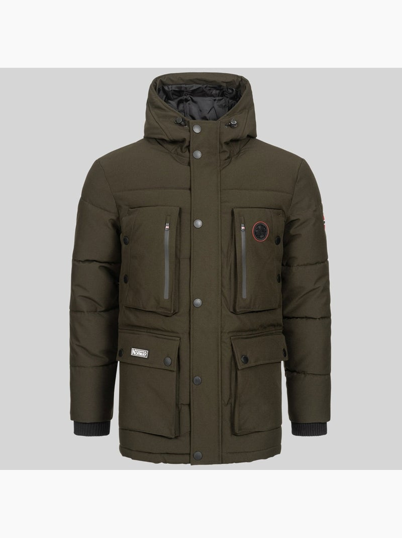 Parka com capuz albert – geographical norway Cáqui - Kiabi