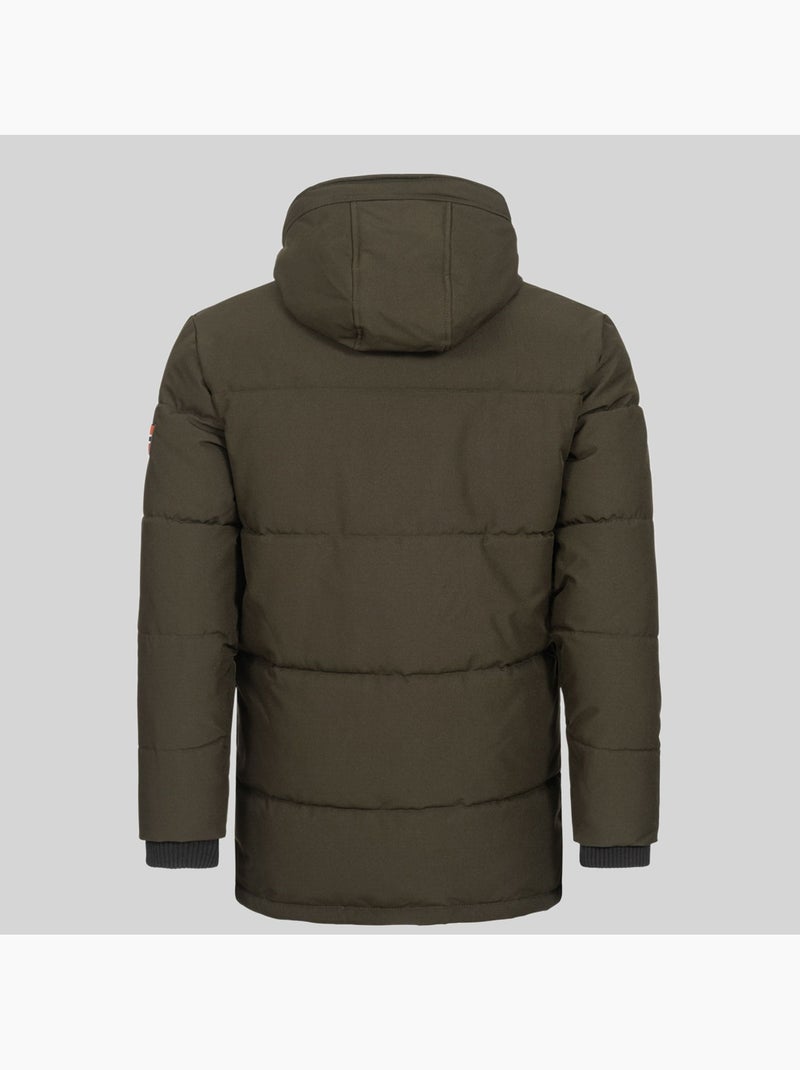 Parka com capuz albert – geographical norway Cáqui - Kiabi