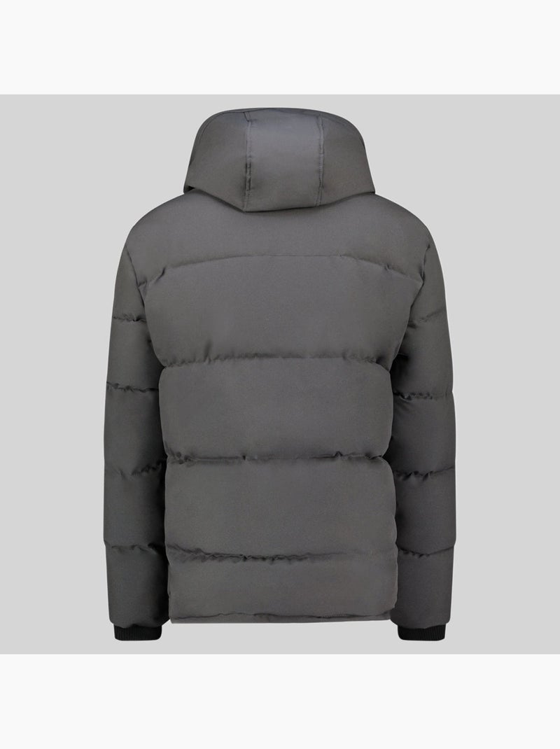 Parka com capuz albert – geographical norway Cinza escuro - Kiabi