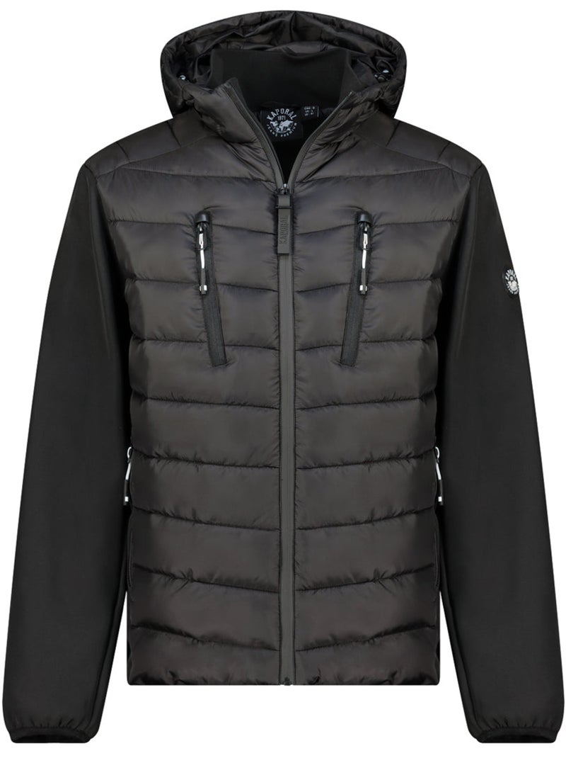 Parka com capuz arkanoral – kaporal Preto - Kiabi