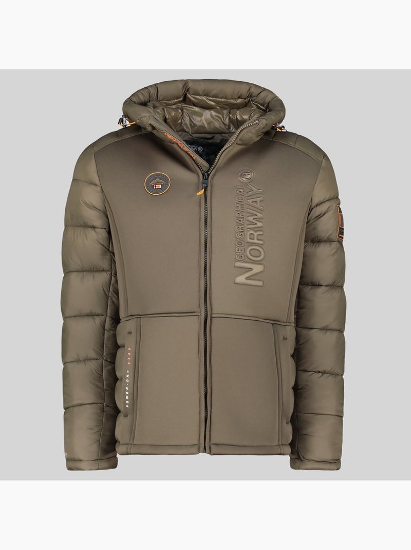 Parka com capuz bafare – geographical norway Cáqui - Kiabi