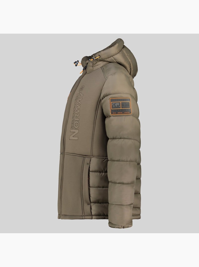 Parka com capuz bafare – geographical norway Cáqui - Kiabi