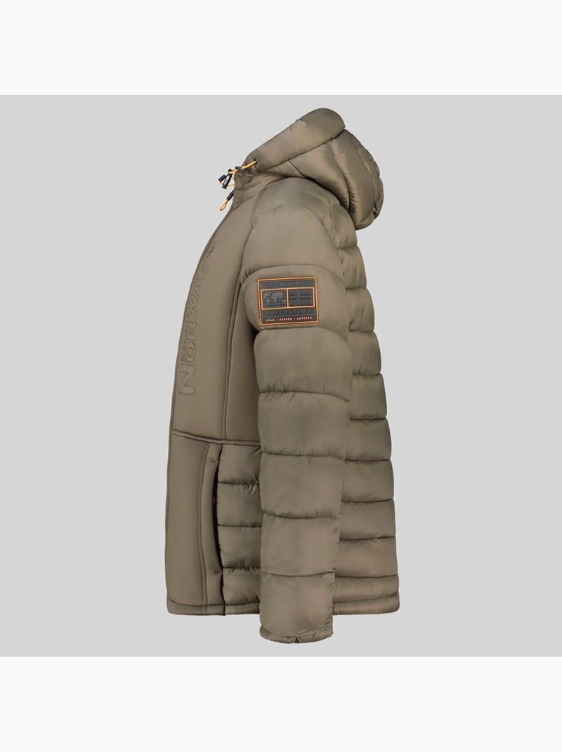 Parka com capuz bafare – geographical norway Cáqui - Kiabi