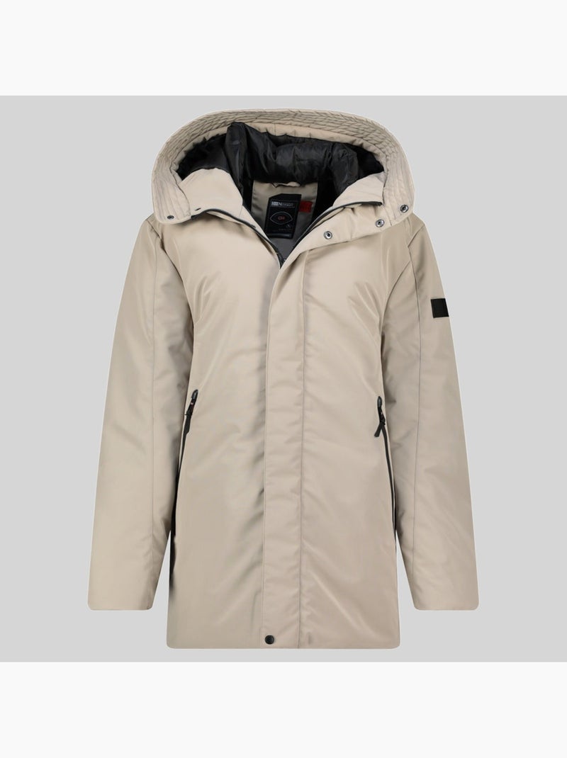 Parka com capuz bagage – geographical norway Bege - Kiabi
