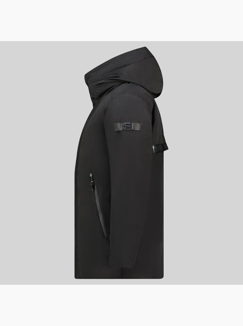 Parka com capuz bagage – geographical norway Preto - Kiabi