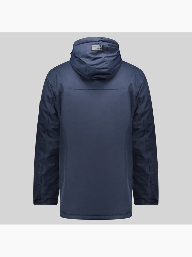 Parka com capuz baraka – geographical norway Azul-marinho - Kiabi