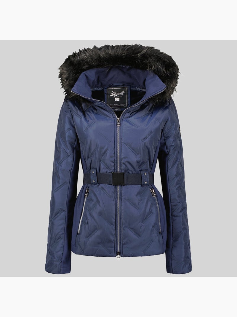 Parka com capuz barnir – geographical norway Azul-marinho - Kiabi