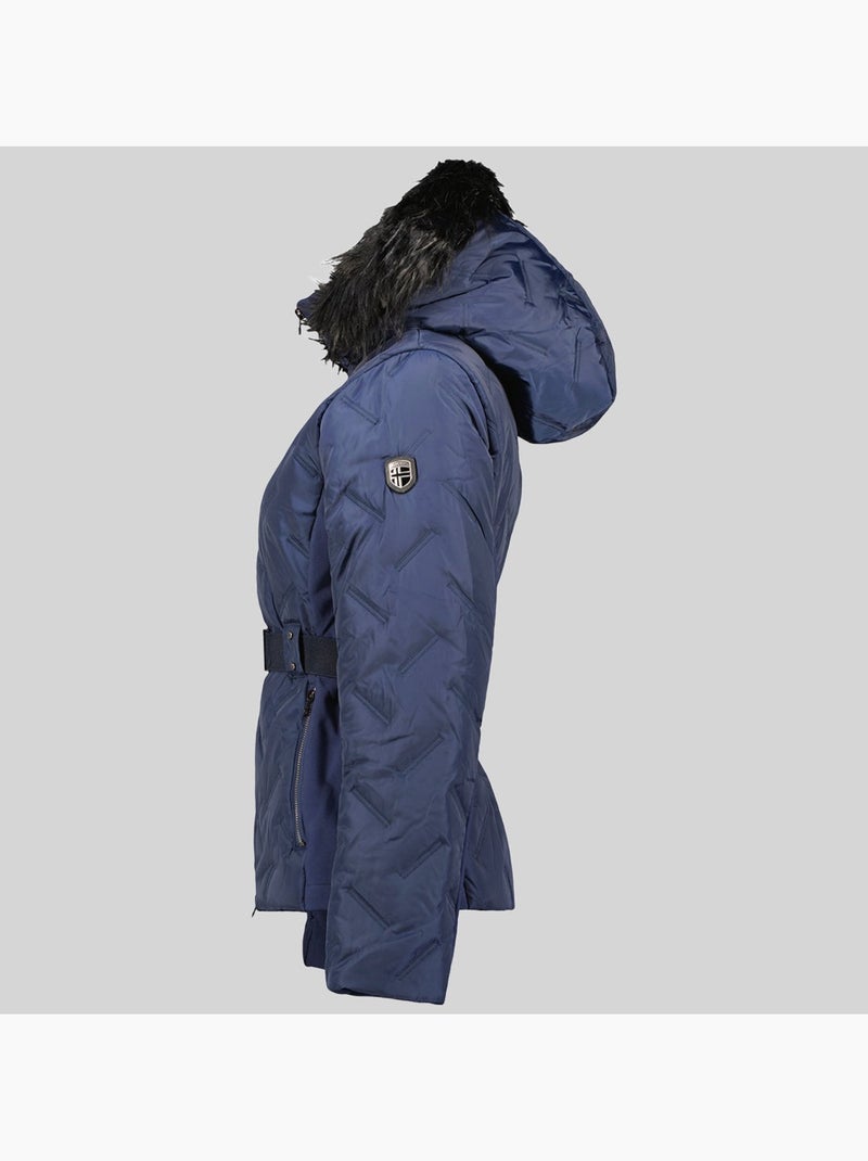Parka com capuz barnir – geographical norway Azul-marinho - Kiabi