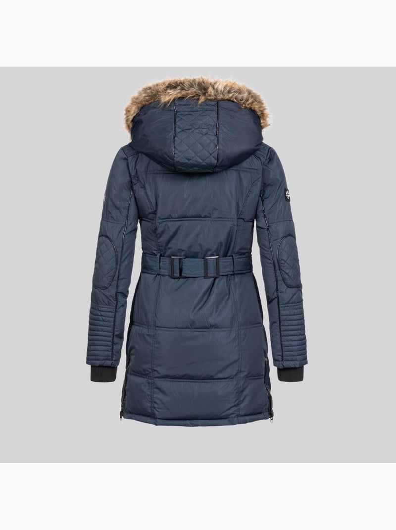 Parka com capuz beautiful – geographical norway Azul-marinho - Kiabi