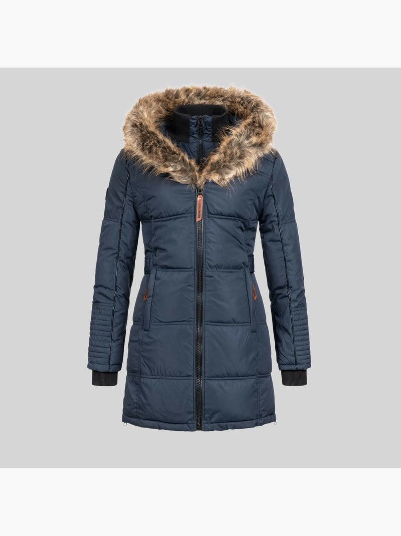 Parka com capuz beautiful – geographical norway Azul-marinho - Kiabi