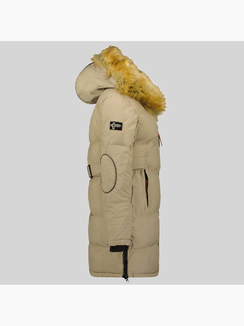 Parka com capuz beautiful – geographical norway Bege - Kiabi