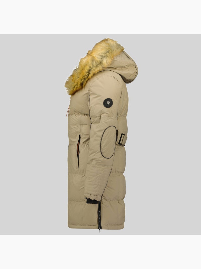 Parka com capuz beautiful – geographical norway Bege - Kiabi