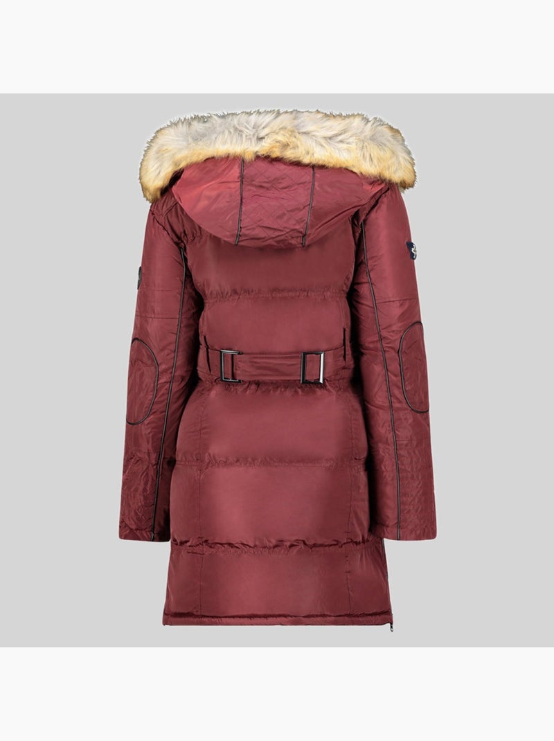 Parka com capuz beautiful – geographical norway Bordô - Kiabi