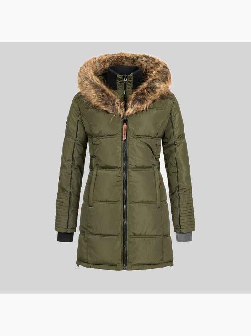 Parka com capuz beautiful – geographical norway Cáqui - Kiabi