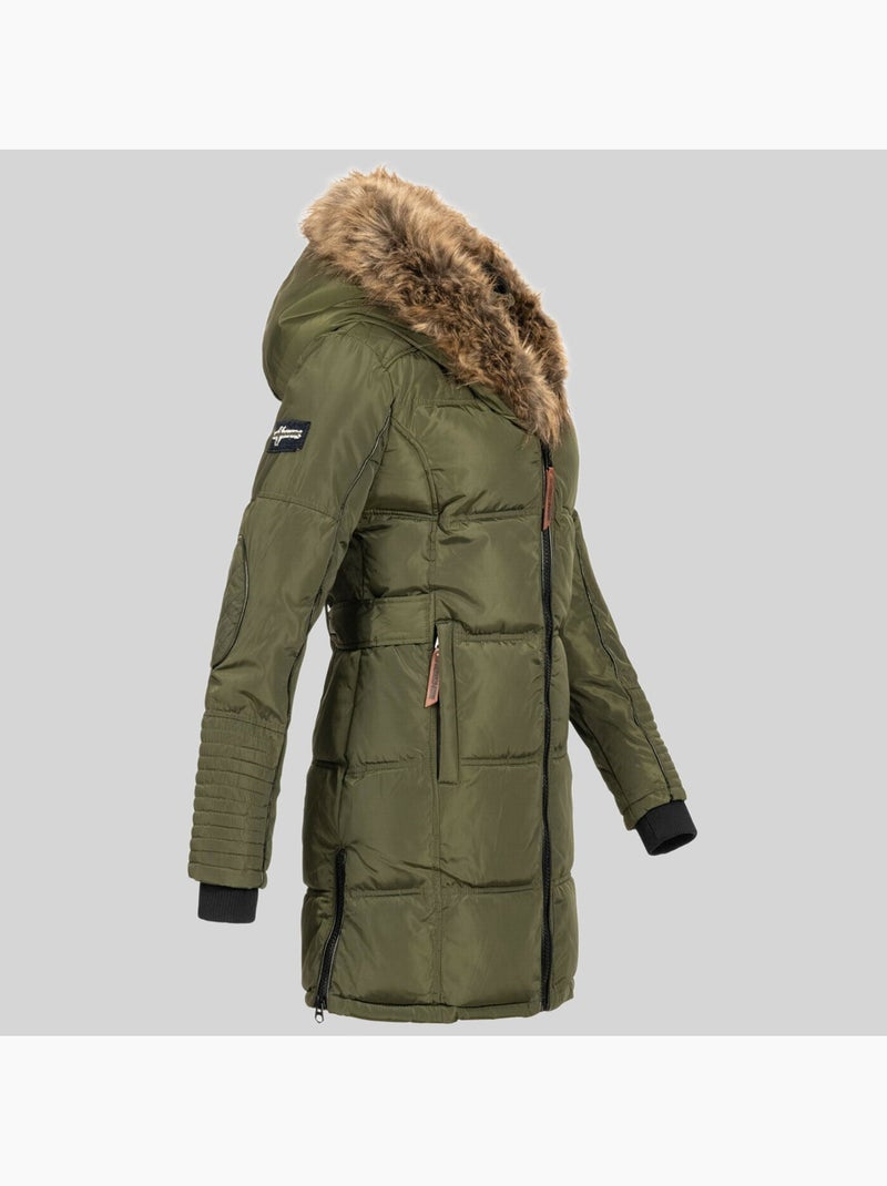 Parka com capuz beautiful – geographical norway Cáqui - Kiabi