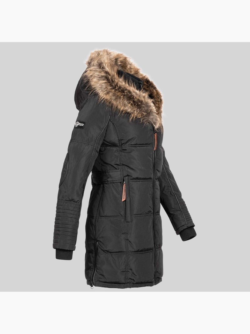 Parka com capuz beautiful – geographical norway Preto - Kiabi