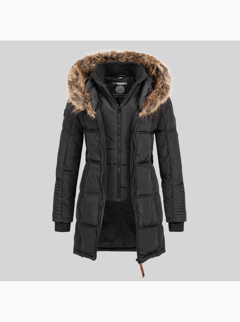 Parka com capuz beautiful – geographical norway Preto - Kiabi