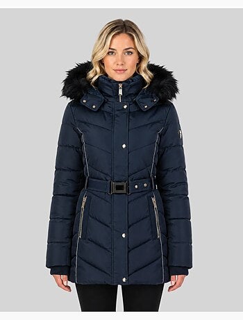 Parka com capuz becky – geographical norway
