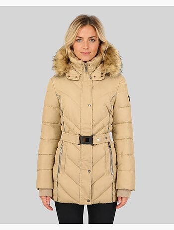 Parka com capuz becky – geographical norway