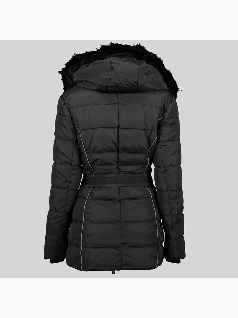 Parka com capuz becky – geographical norway Preto - Kiabi