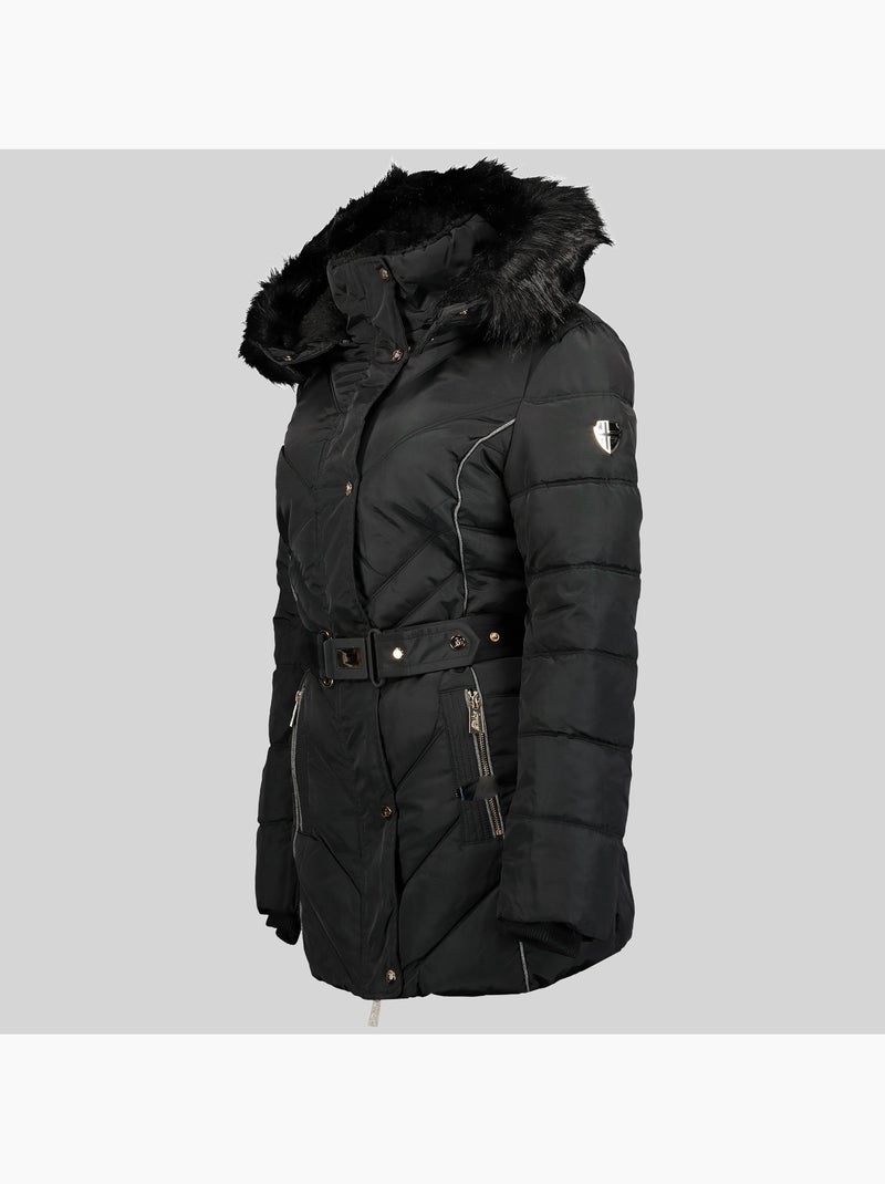 Parka com capuz becky – geographical norway Preto - Kiabi