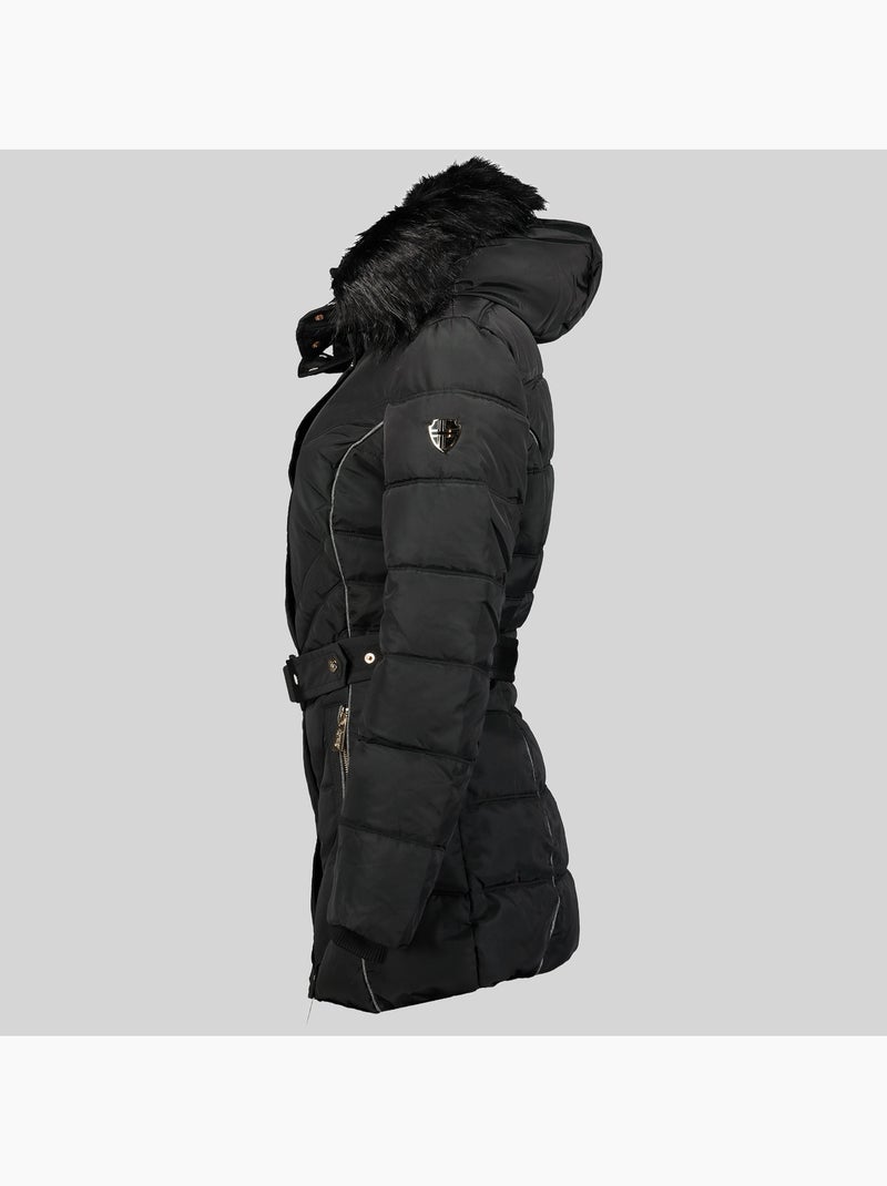 Parka com capuz becky – geographical norway Preto - Kiabi