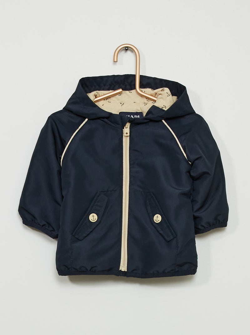 Parka com capuz BEGE - Kiabi