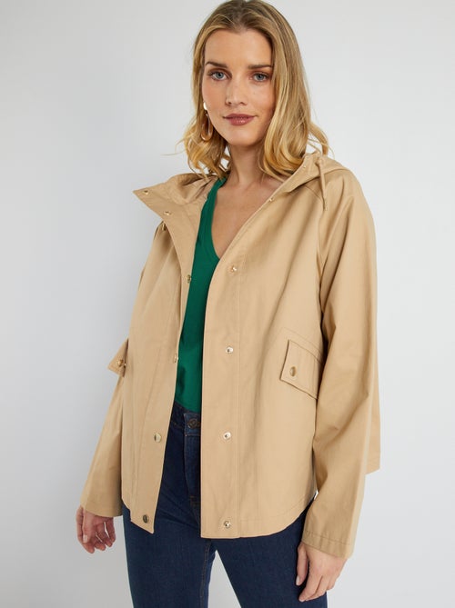 Parka com capuz - Kiabi