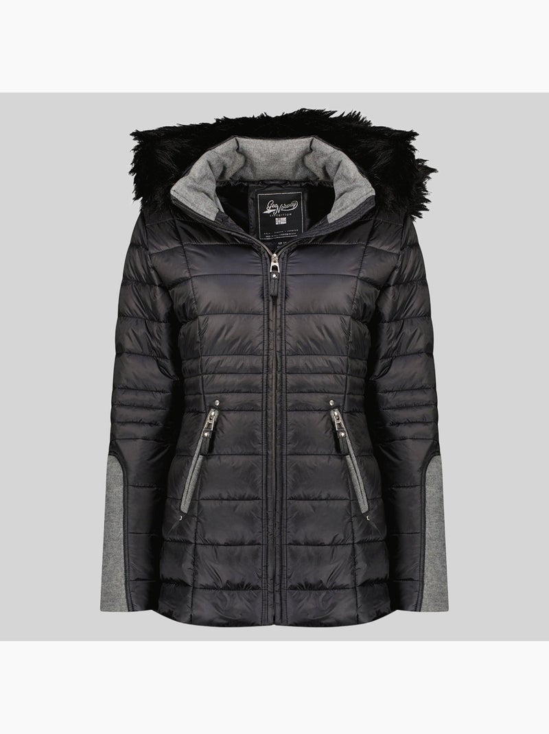 Parka com capuz belete – geographical norway Preto - Kiabi