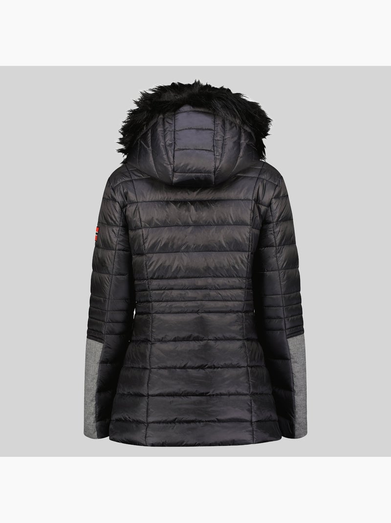 Parka com capuz belete – geographical norway Preto - Kiabi
