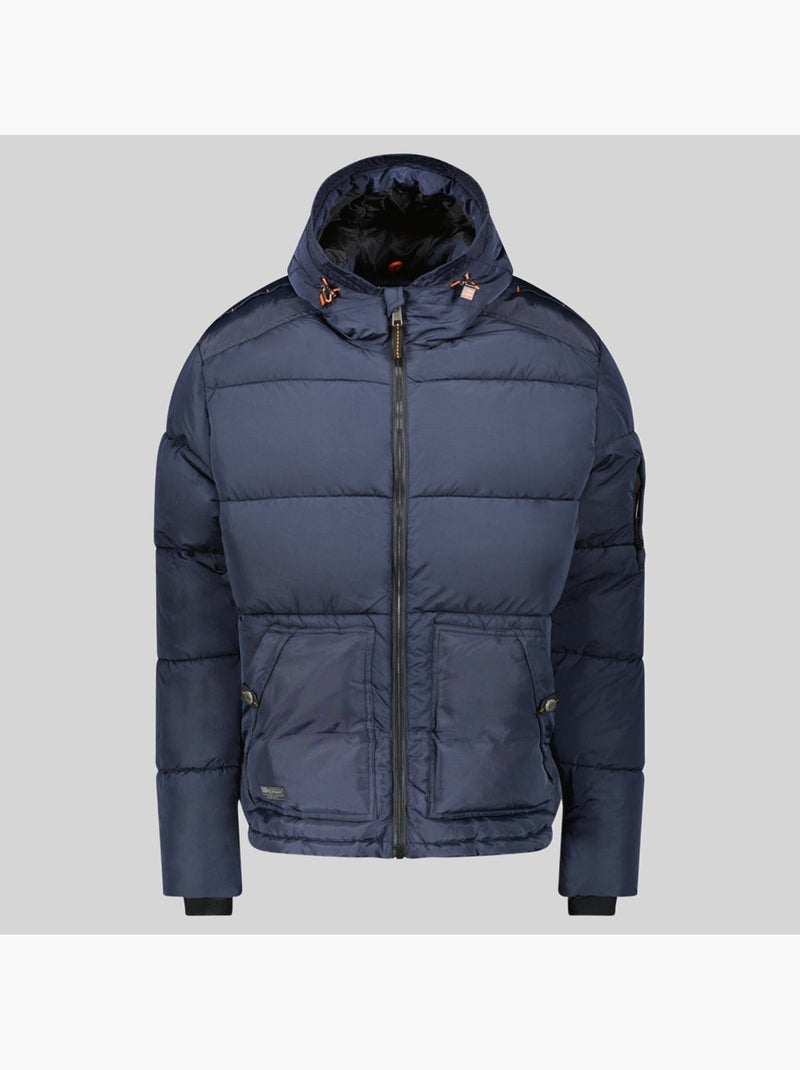 Parka com capuz belicitation – geographical norway Azul-marinho - Kiabi