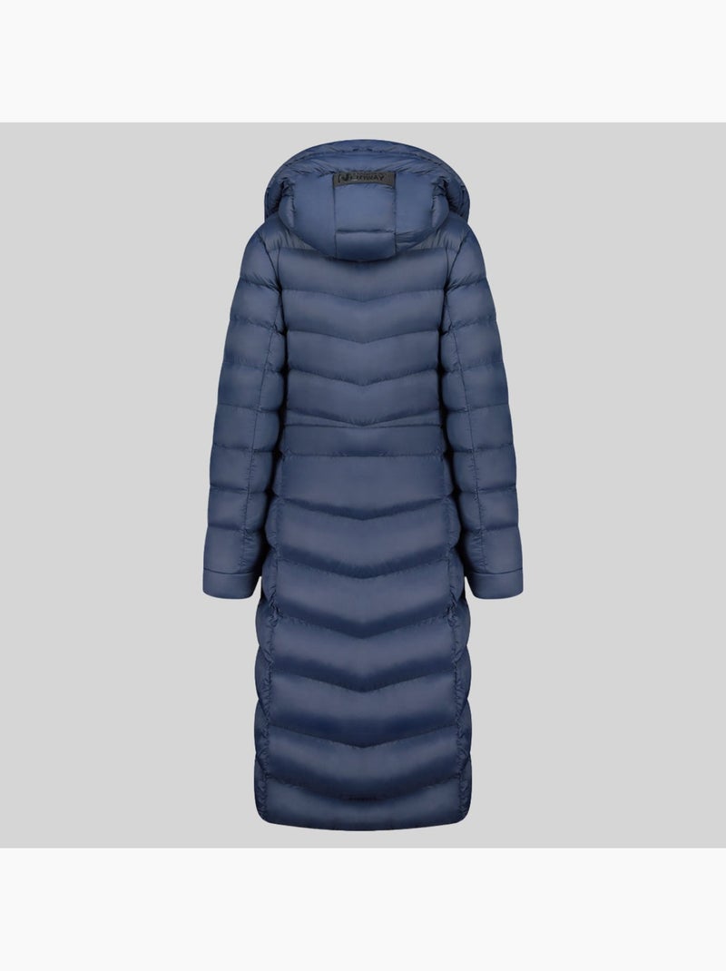 Parka com capuz berangere – geographical norway Azul-marinho - Kiabi
