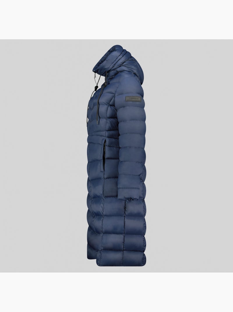 Parka com capuz berangere – geographical norway Azul-marinho - Kiabi